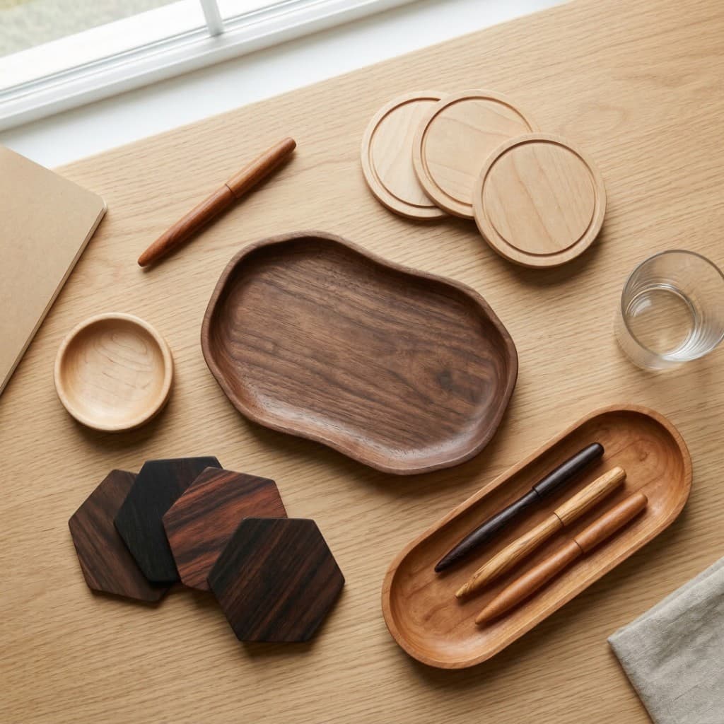 Wood engraving material